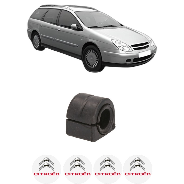 Bucsa bara stabilizatoare Fata Dreapta Stanga CITROEN C5 I Break (DE_) din 2001-2004, Auto, Febi, 4x Stickere auto cu CITROEN