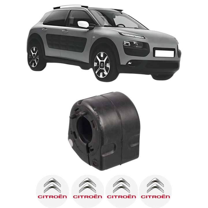 Bucsa bara stabilizatoare Fata Dreapta Stanga CITROEN C4 CACTUS din 2014-2018, Auto, Febi, 4x Stickere auto cu CITROEN