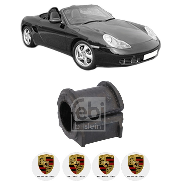 Bucsa bara stabilizatoare Fata Dreapta Stanga PORSCHE BOXSTER (986) din 1996-2004, Auto, Febi, 4x Stickere auto cu PORSCHE