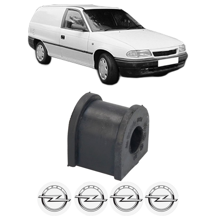 Bucsa bara stabilizatoare Fata Dreapta Stanga OPEL ASTRA F Estate Van (T92) din 1991-1999, Auto, Febi, 4x Stickere auto cu OPEL
