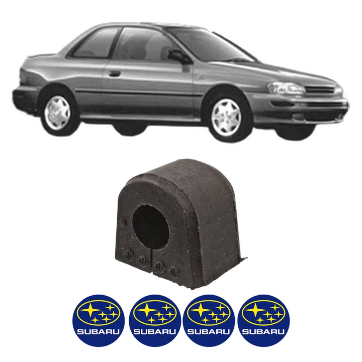 Bucsa bara stabilizatoare Spate Fata Dreapta Stanga SUBARU IMPREZA Coupe (GFC) din 1996-2000, Auto, Febi, 4x Stickere auto cu SUBARU