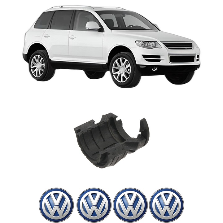 Bucsa bara stabilizatoare Fata Dreapta Stanga Volkswagen TOUAREG (7LA, 7L6, 7L7) din 2002-2010, Auto, Febi, 4x Stickere auto cu Volkswagen