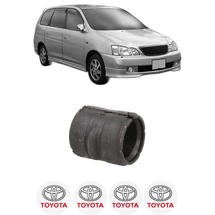 Bucsa bara stabilizatoare Fata Dreapta Stanga TOYOTA GAIA (_M1_) din 1998-2004, Auto, Febi, 4x Stickere auto cu TOYOTA