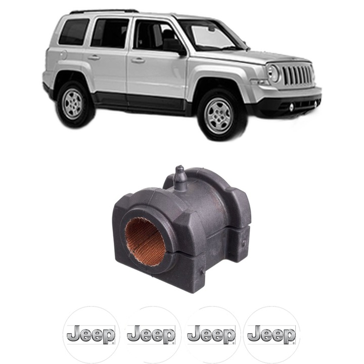 Bucsa bara stabilizatoare Fata Dreapta Stanga JEEP PATRIOT (MK74) din 2007-2017, Auto, Febi, 4x Stickere auto cu JEEP
