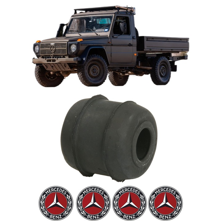 Bucsa bara stabilizatoare Fata Spate Dreapta Stanga MERCEDES-BENZ G-CLASS Platform/Chassis (W461) din 1991-2001, Auto, Febi, 4x Stickere auto cu MERCEDES-BENZ