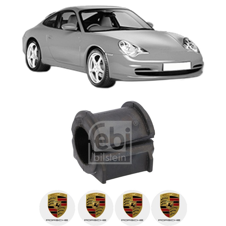 Bucsa bara stabilizatoare Fata Dreapta Stanga PORSCHE 911 (996) din 1997-2005, Auto, Febi, 4x Stickere auto cu PORSCHE
