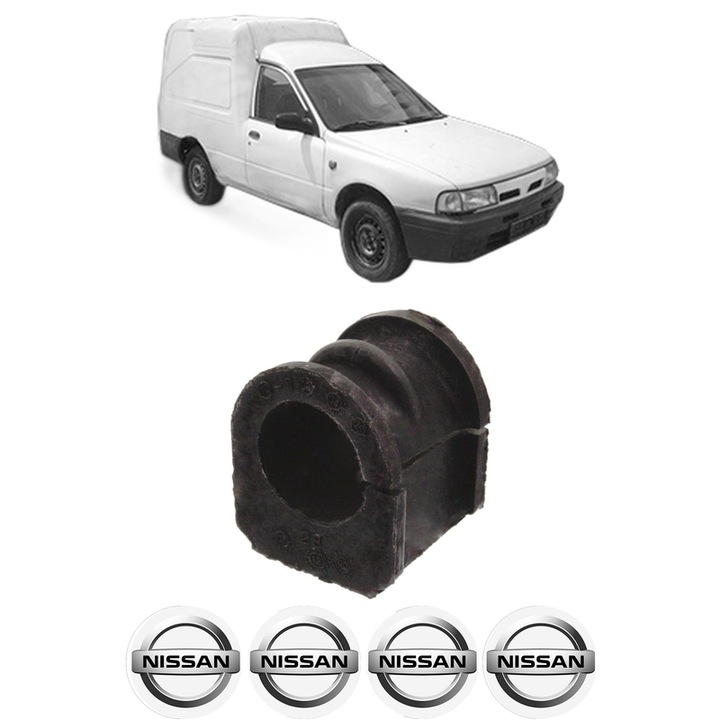Bucsa bara stabilizatoare Fata Dreapta Stanga NISSAN SUNNY III Estate Van (Y10) din 1990-2000, Auto, Febi, 4x Stickere auto cu NISSAN