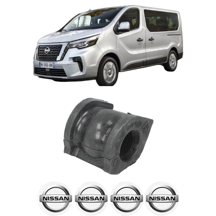 Bucsa bara stabilizatoare Fata Dreapta Stanga NISSAN PRIMASTAR Bus (X82) din 2021, Auto, Febi, 4x Stickere auto cu NISSAN