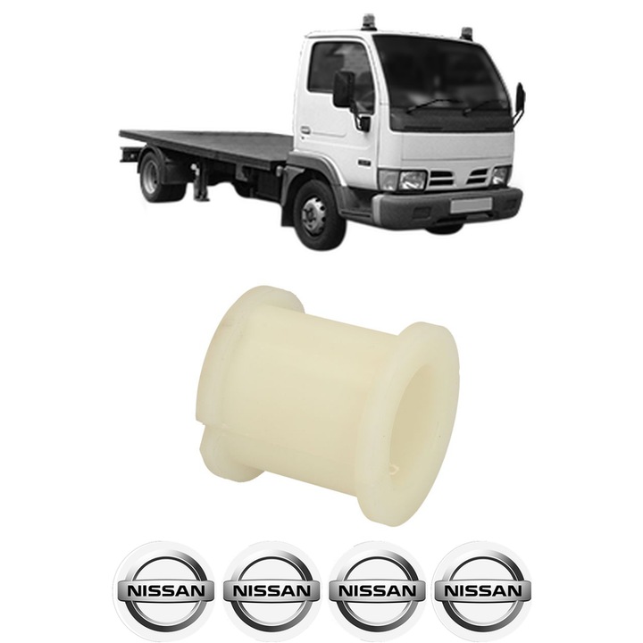 Bucsa bara stabilizatoare Fata Spate Dreapta Stanga NISSAN CABSTAR E (TL_, VL_) din 1998-2006, Auto, Febi, 4x Stickere auto cu NISSAN