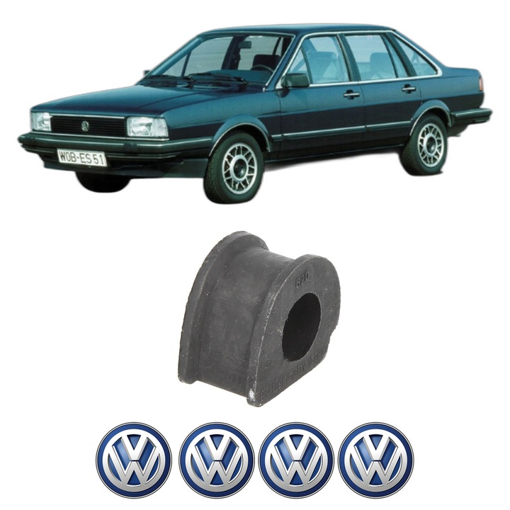 Bucsa bara stabilizatoare Fata Dreapta Stanga Volkswagen SANTANA (32B) din 1981-1984, Auto, Febi, 4x Stickere auto cu Volkswagen