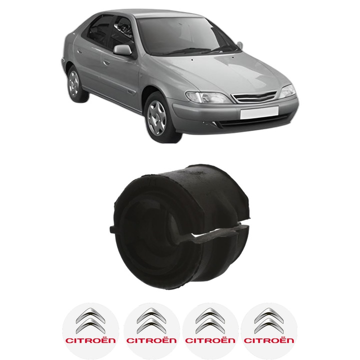 Bucsa bara stabilizatoare Fata Dreapta Stanga CITROEN XSARA (N1) din 1997-2005, Auto, Febi, 4x Stickere auto cu CITROEN