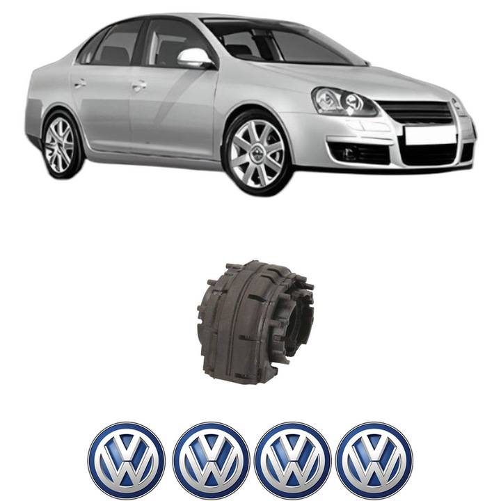 Bucsa bara stabilizatoare Spate Dreapta Stanga Volkswagen JETTA III (1K2) din 2004-2010, Auto, Febi, 4x Stickere auto cu Volkswagen