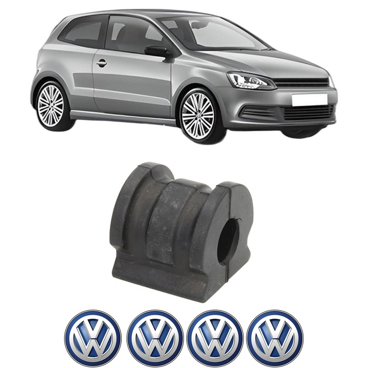 Bucsa bara stabilizatoare Fata Dreapta Stanga Volkswagen POLO V (6R1, 6C1) din 2009-2022, Auto, Febi, 4x Stickere auto cu Volkswagen