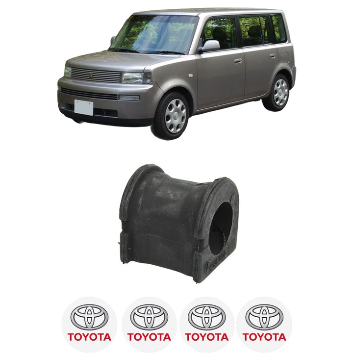 Bucsa bara stabilizatoare Fata Dreapta Stanga TOYOTA bB I (NCP3_) din 2000-2005, Auto, Febi, 4x Stickere auto cu TOYOTA