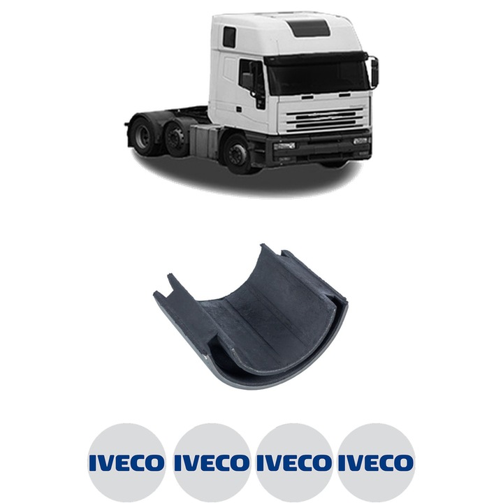 Bucsa bara stabilizatoare Spate Dreapta Stanga IVECO EUROSTAR din 1993-2002, Auto, Febi, 4x Stickere auto cu IVECO