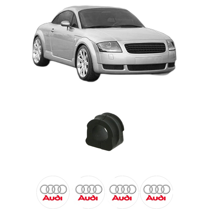 Bucsa bara stabilizatoare Fata Dreapta Stanga AUDI TT (8N3) din 1998-2006, Auto, Febi, 4x Stickere auto cu AUDI