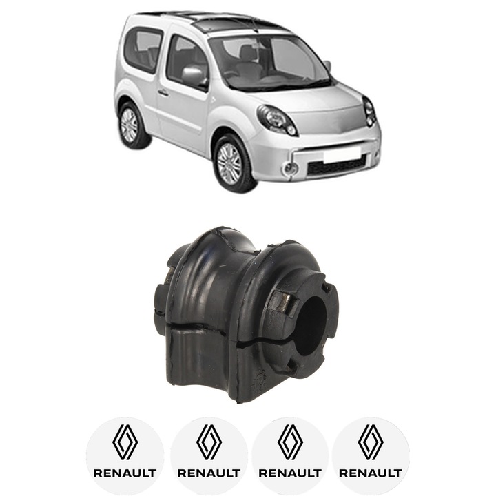 Bucsa bara stabilizatoare Fata Dreapta Stanga RENAULT KANGOO BE BOP (KW0/1_) din 2009-2012, Auto, Febi, 4x Stickere auto cu RENAULT