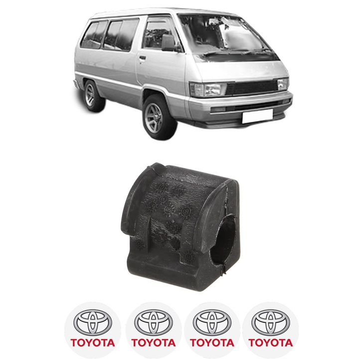 Bucsa bara stabilizatoare Fata Dreapta Stanga TOYOTA MODEL F (CR2_, YR2_, YR3_) din 1984-1990, Auto, Febi, 4x Stickere auto cu TOYOTA