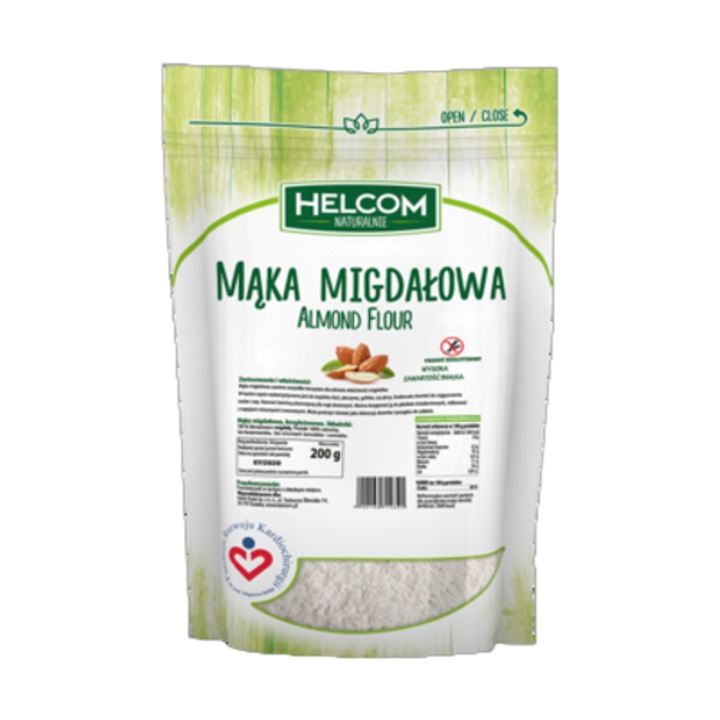 Faina de migdale Helcom, 200g, fara gluten