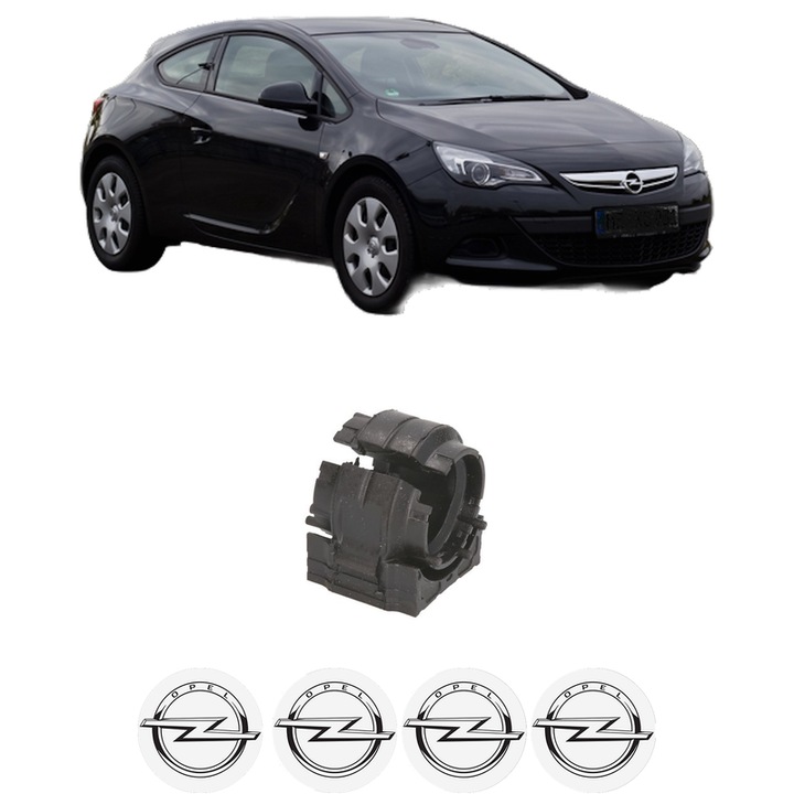 Bucsa bara stabilizatoare Fata Dreapta Stanga OPEL ASTRA J GTC din 2012-2018, Auto, Febi, 4x Stickere auto cu OPEL