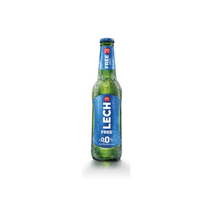 Bere Lech 0.0%, 330ml, fara alcool, gust clasic