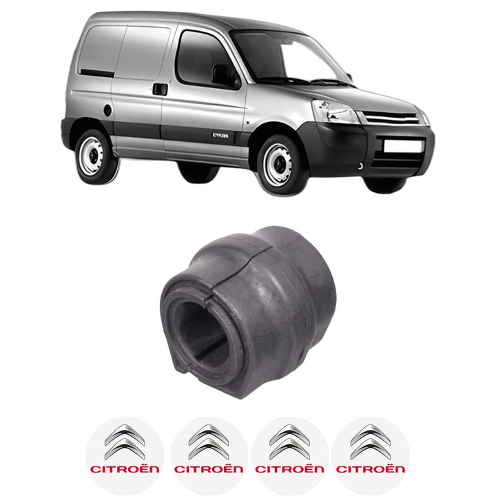 Bucsa bara stabilizatoare Fata Dreapta Stanga CITROEN BERLINGO / BERLINGO FIRST Box Body/MPV (M_) din 1996-2011, Auto, Febi, 4x Stickere auto cu CITROEN