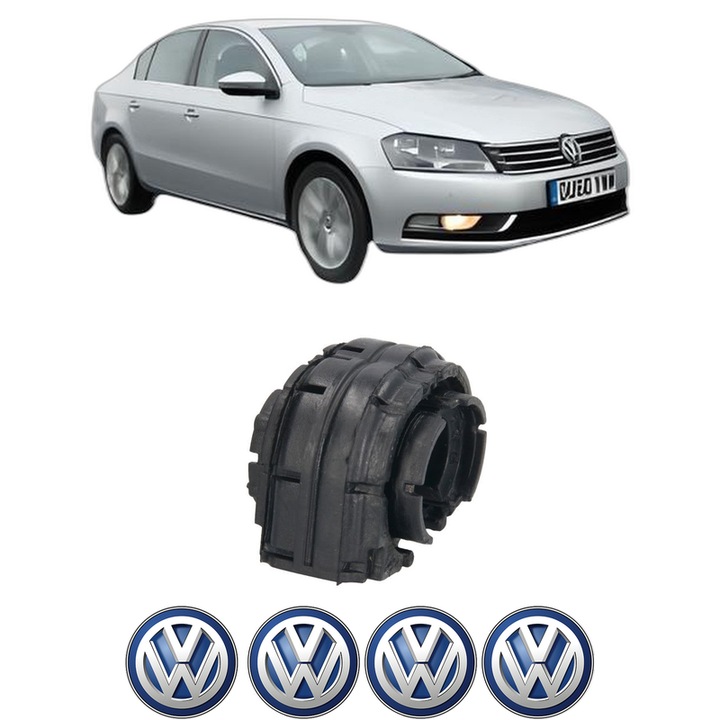 Bucsa bara stabilizatoare Spate Dreapta Stanga Volkswagen PASSAT B7 (A32, A33) din 2011-2020, Auto, Febi, 4x Stickere auto cu Volkswagen