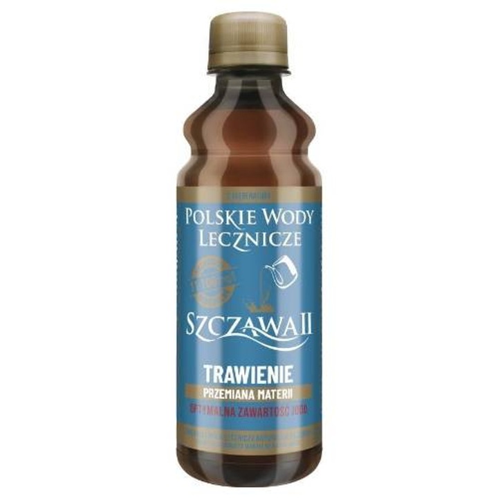 Apa Minerala Medicinala Polskie 330 ml, usor carbogazoasa, culoare transparenta