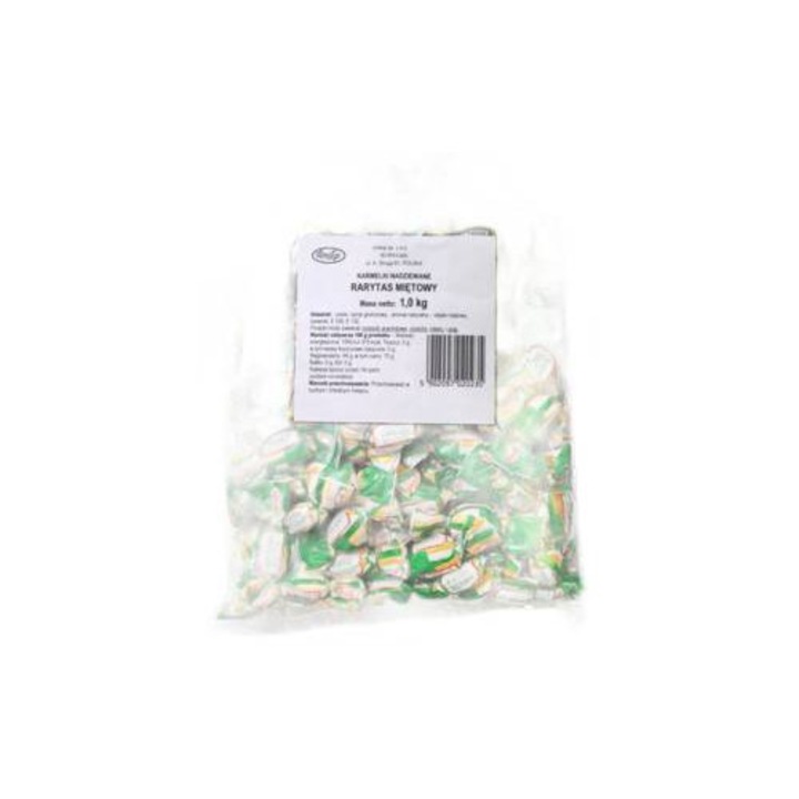 Caramel cu menta, 1 kg, set de bomboane umplute