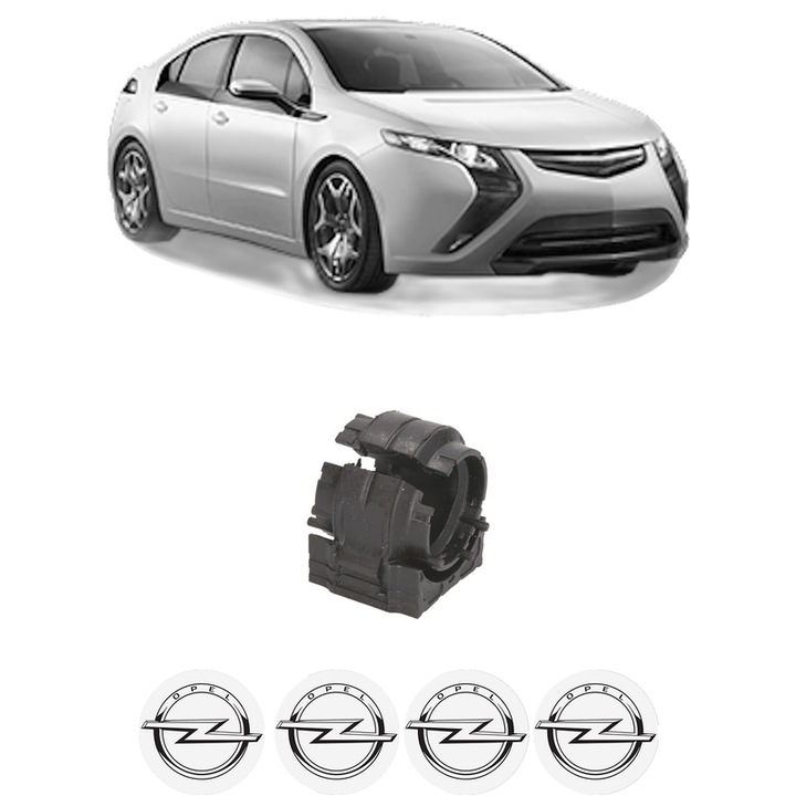 Bucsa bara stabilizatoare Fata Dreapta Stanga OPEL AMPERA (R12) din 2011-2015, Auto, Febi, 4x Stickere auto cu OPEL