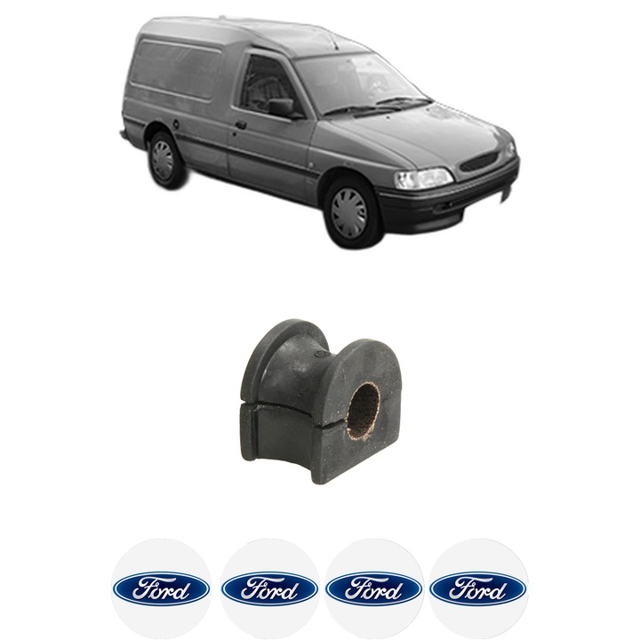 Bucsa bara stabilizatoare Fata Spate Dreapta Stanga FORD ESCORT V Express (AVF) din 1990-1994, Auto, Febi, 4x Stickere auto cu FORD