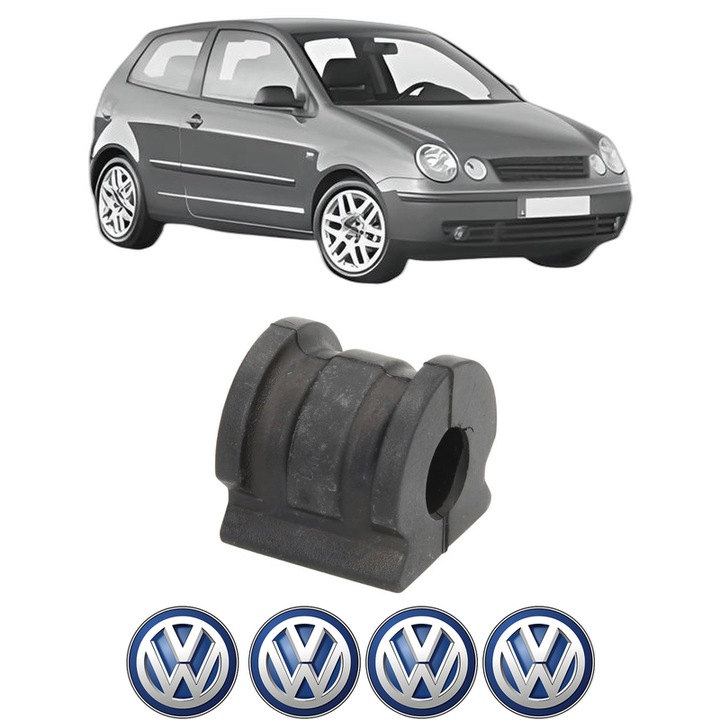 Bucsa bara stabilizatoare Fata Dreapta Stanga Volkswagen POLO IV (9N_, 9A_) din 2001-2009, Auto, Febi, 4x Stickere auto cu Volkswagen