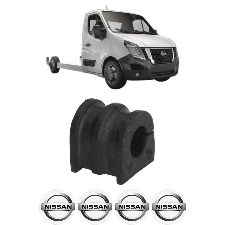 Bucsa bara stabilizatoare Fata Dreapta Stanga NISSAN INTERSTAR Platform/Chassis (X62B) din 2021, Auto, Febi, 4x Stickere auto cu NISSAN