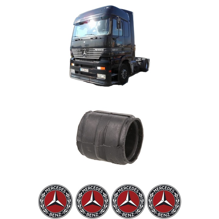 Bucsa bara stabilizatoare Spate Dreapta Stanga MERCEDES-BENZ ACTROS din 1996-2003, Auto, Febi, 4x Stickere auto cu MERCEDES-BENZ