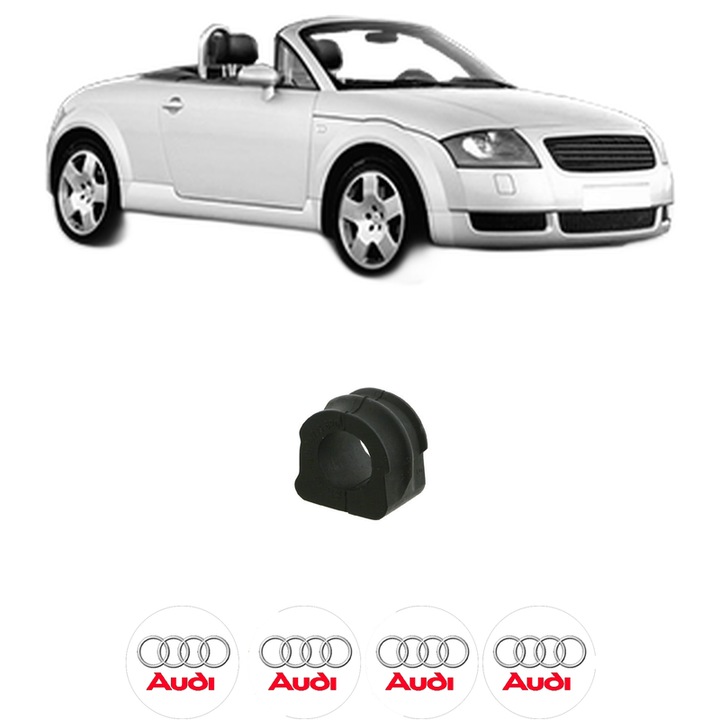 Bucsa bara stabilizatoare Fata Dreapta Stanga AUDI TT Roadster (8N9) din 1999-2006, Auto, Febi, 4x Stickere auto cu AUDI