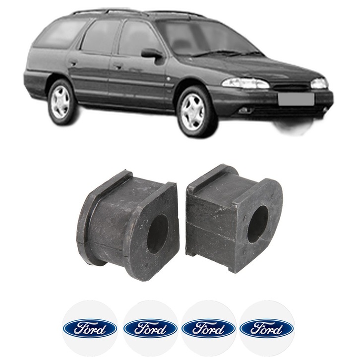Bucsa bara stabilizatoare Fata Dreapta Stanga FORD MONDEO I Turnier (BNP) din 1993-1996, Auto, Febi, 4x Stickere auto cu FORD