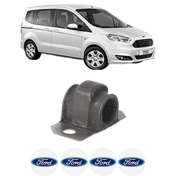 Bucsa bara stabilizatoare Fata Dreapta Stanga FORD TOURNEO COURIER B460 MPV din 2014-2023, Auto, Febi, 4x Stickere auto cu FORD