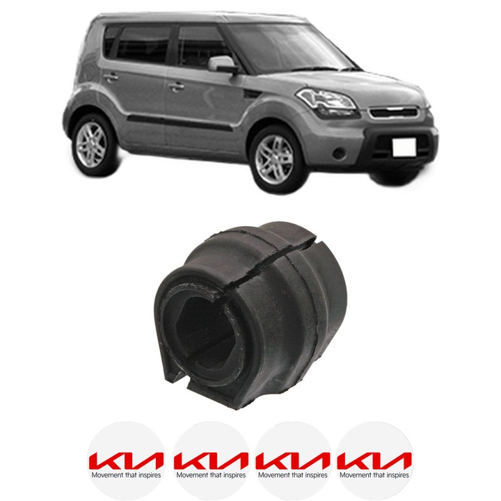 Bucsa bara stabilizatoare Fata Dreapta Stanga KIA SOUL I (AM) din 2009-2014, Auto, Febi, 4x Stickere auto cu KIA