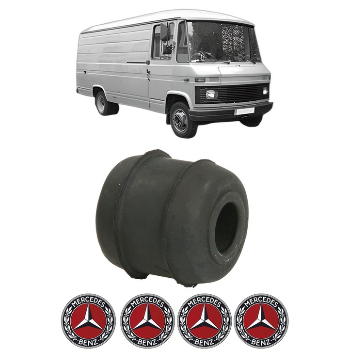 Bucsa bara stabilizatoare Fata Spate Dreapta Stanga MERCEDES-BENZ T2/L Van din 1968-1988, Auto, Febi, 4x Stickere auto cu MERCEDES-BENZ