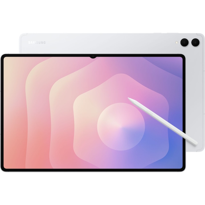 Таблет Samsung Galaxy Tab S11 Ultra 5G, Silver, Cellular с процесор 1x Cortex-X925 (3.63 GHz) + 3x Cortex-X4 (3.3 GHz) + 4x Cortex-A720 (2.4 GHz), 12 GB, 512 GB, Android 16, Сребрист