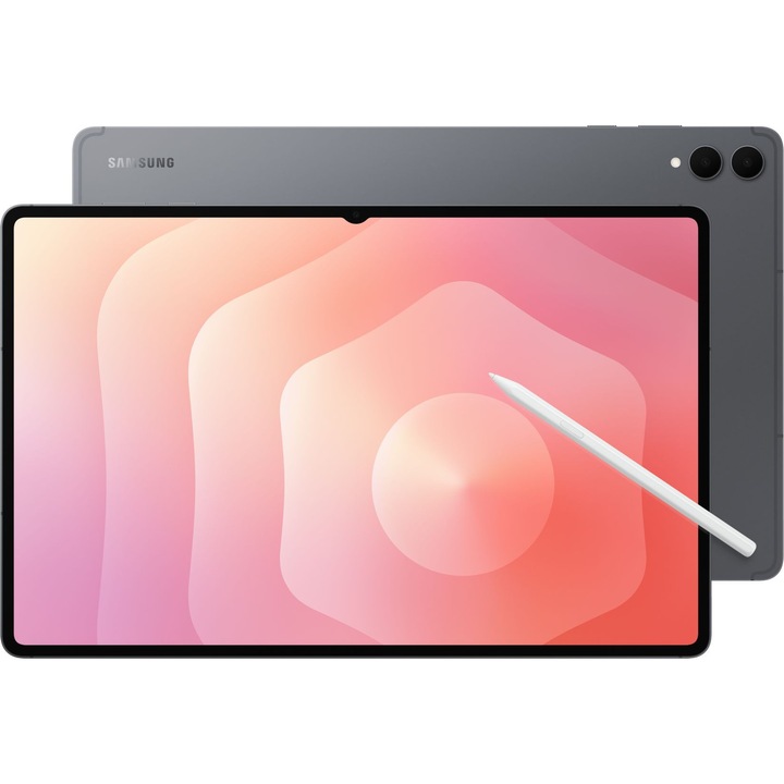 Таблет Samsung Galaxy Tab S11 Ultra 5G, Gray, Cellular с процесор 1x Cortex-X925 (3.63 GHz) + 3x Cortex-X4 (3.3 GHz) + 4x Cortex-A720 (2.4 GHz), 12 GB, 512 GB, Android 16, Сив