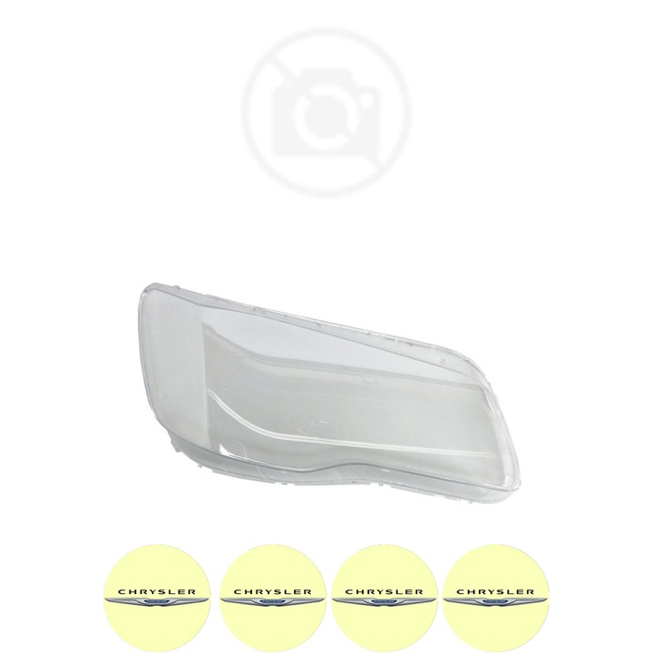 Sticla Far Dreapta CHRYSLER 300 C II din 2011-2014, Auto, 4x Stickere auto cu CHRYSLER