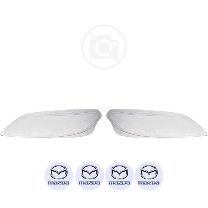Set Sticle Far Stanga Dreapta MAZDA 6, GG, GY din 2002-2008, Auto, 4x Stickere auto cu MAZDA