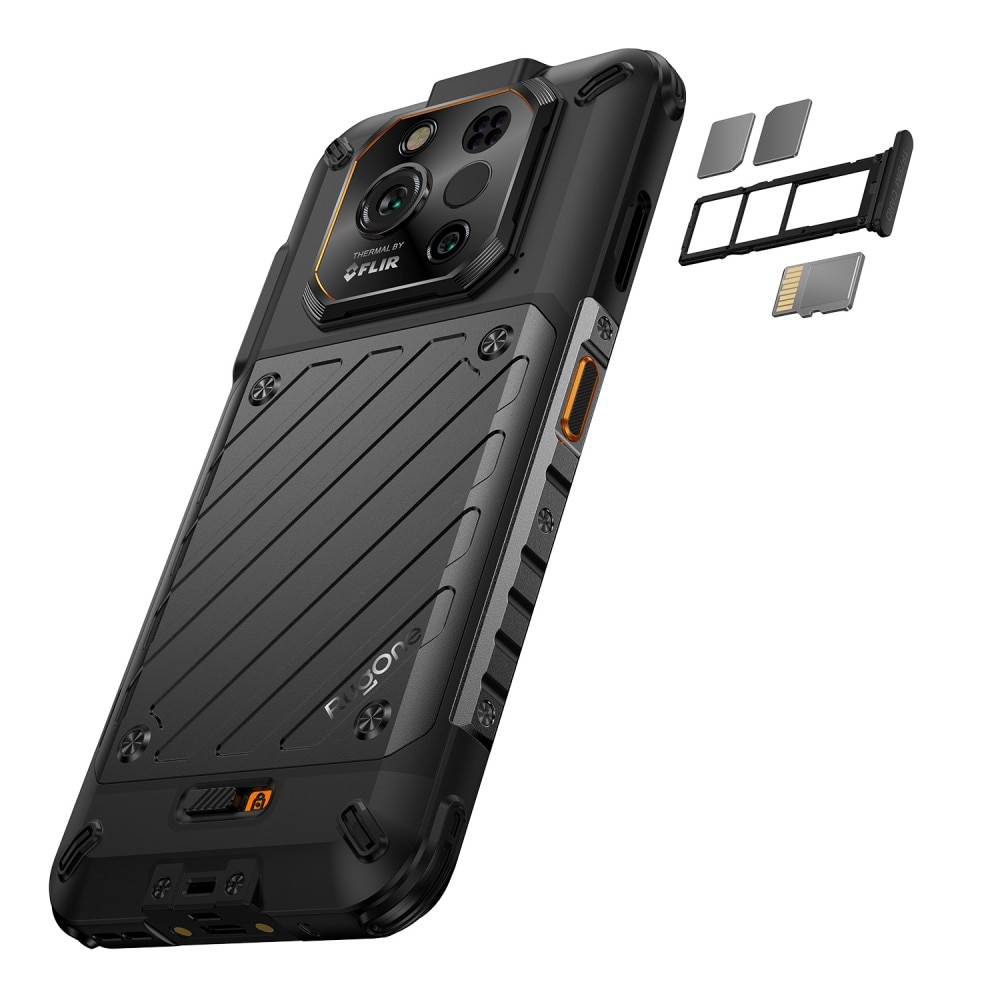 Telefon mobil RugOne Xever 7 Pro, 6.67", 5G, 512GB/12GB, 5550 mAh, DS, Negru