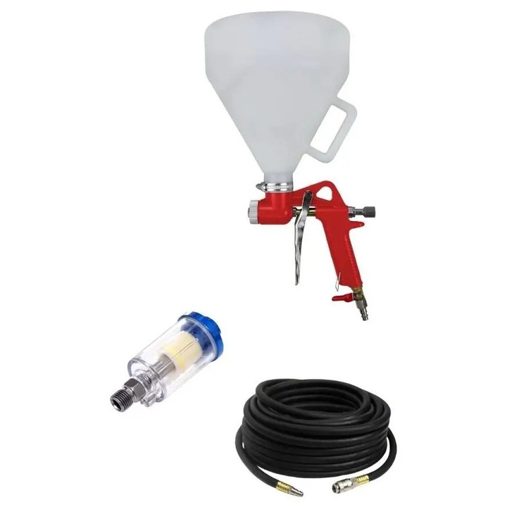 Kit aplicare tencuiala, furtun 20m si filtru de aer, d10259+d677+d1498