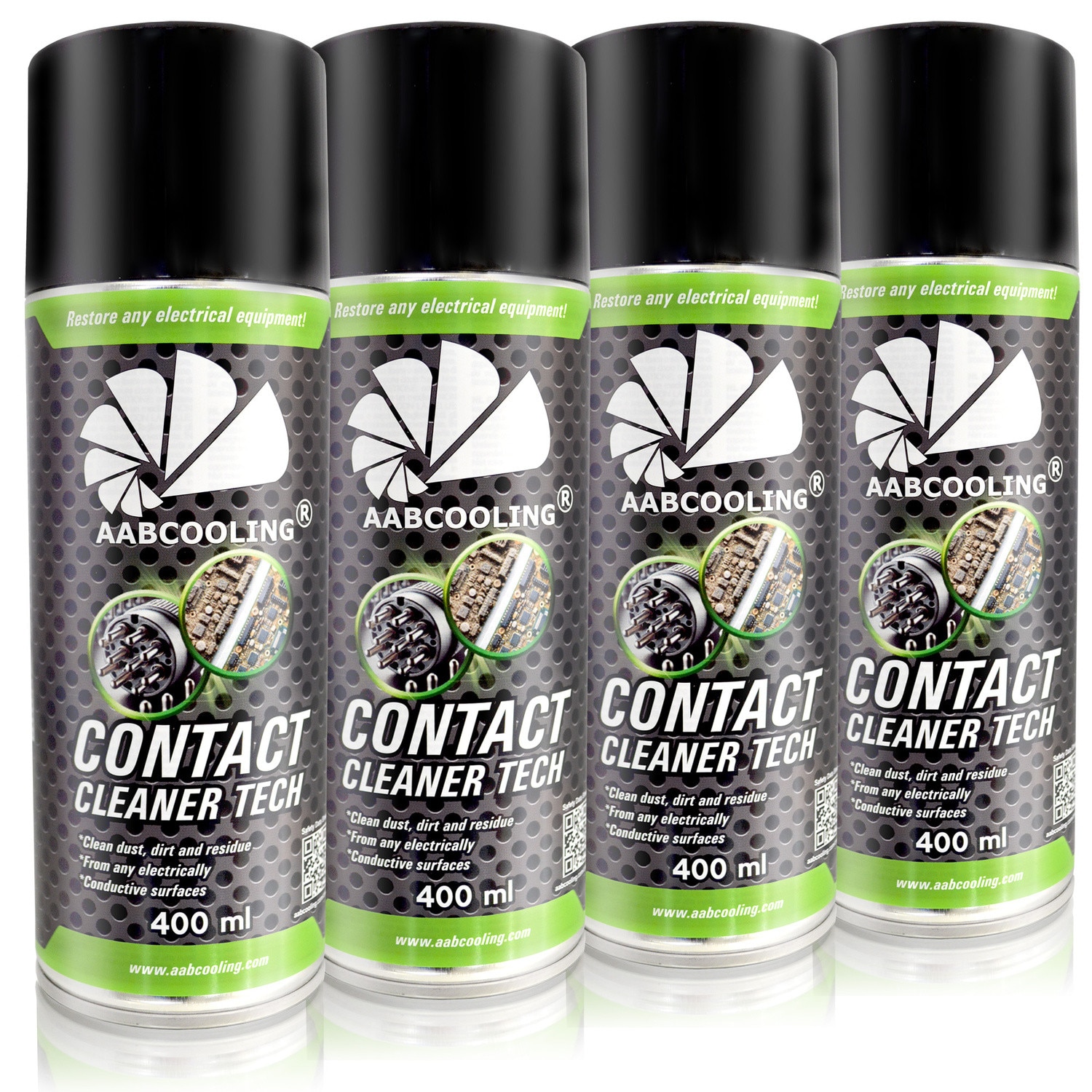 Nettoyant Contacts électriques AABCOOLING TECH 400 Ml - Élimine Poussière, Huile, Corrosion, Pour Voiture Et électronique