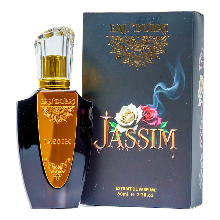 Parfüm kivonat Jassim, EAU DUBAI, 80 ml, Unisex