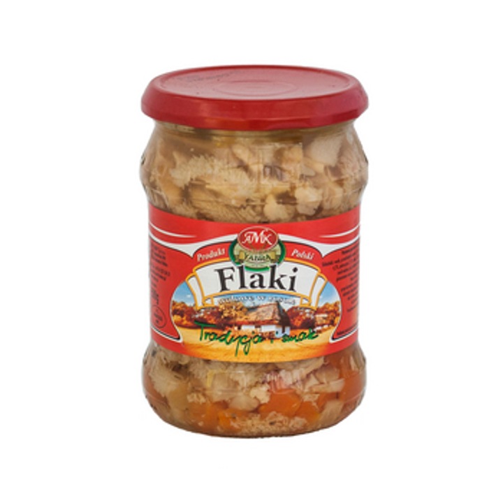 Flaki de vita in supa, 500g, YABRA
