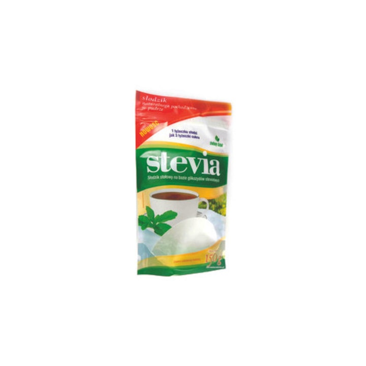 Indulcitor Stevia, 150 g, pe baza de glicozide steviolice, fara zahar, pentru diabetici
