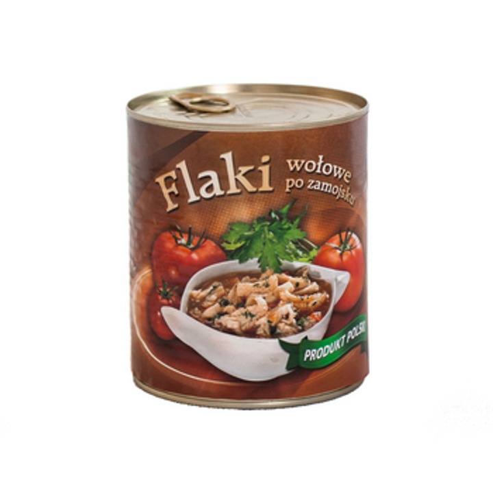 Flaki de vita Yabra 800g, cu legume, sterilizate